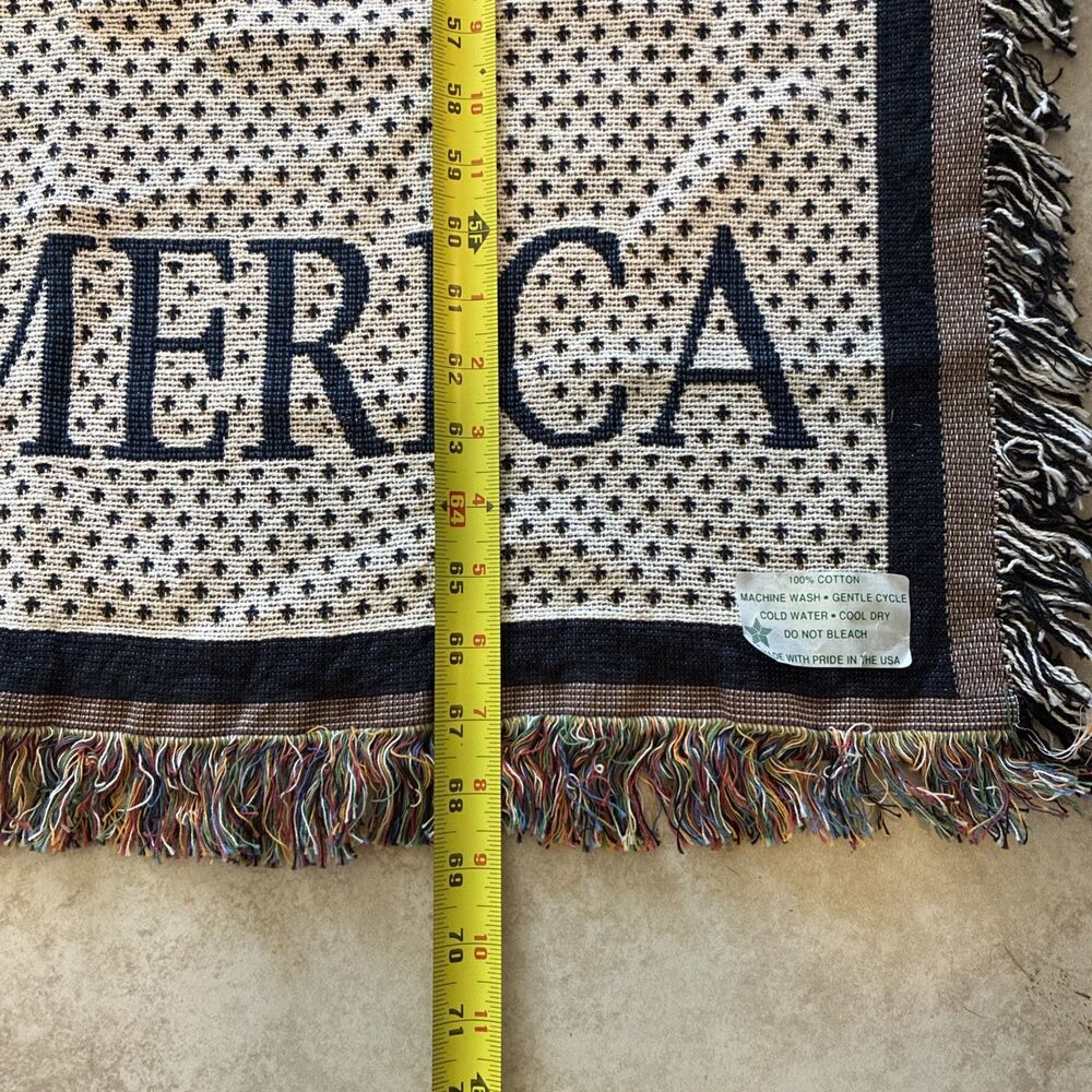 NWT Boy Scouts Of America Cotton Throw Blanket, Alamo Area Council, 100% Cotton - Picture 8 of 12